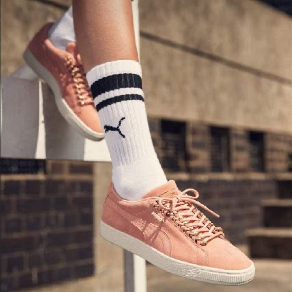 Puma Breaker sneaker, Big Sean, peach pink, Sz: 5.5